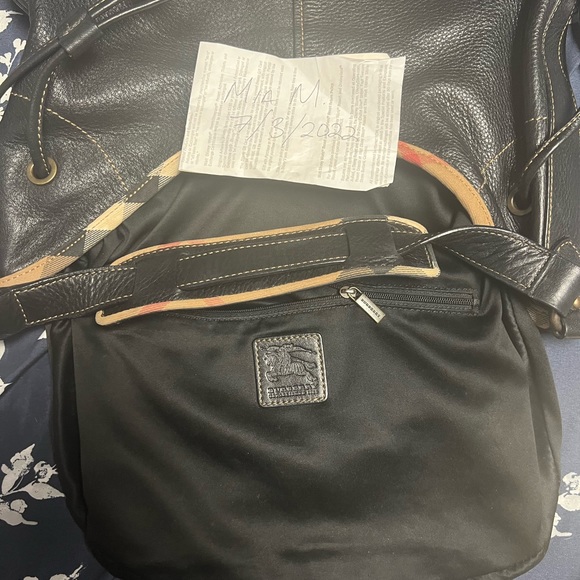 Burberry Leather Murphy Handbag - Picture 5 of 9